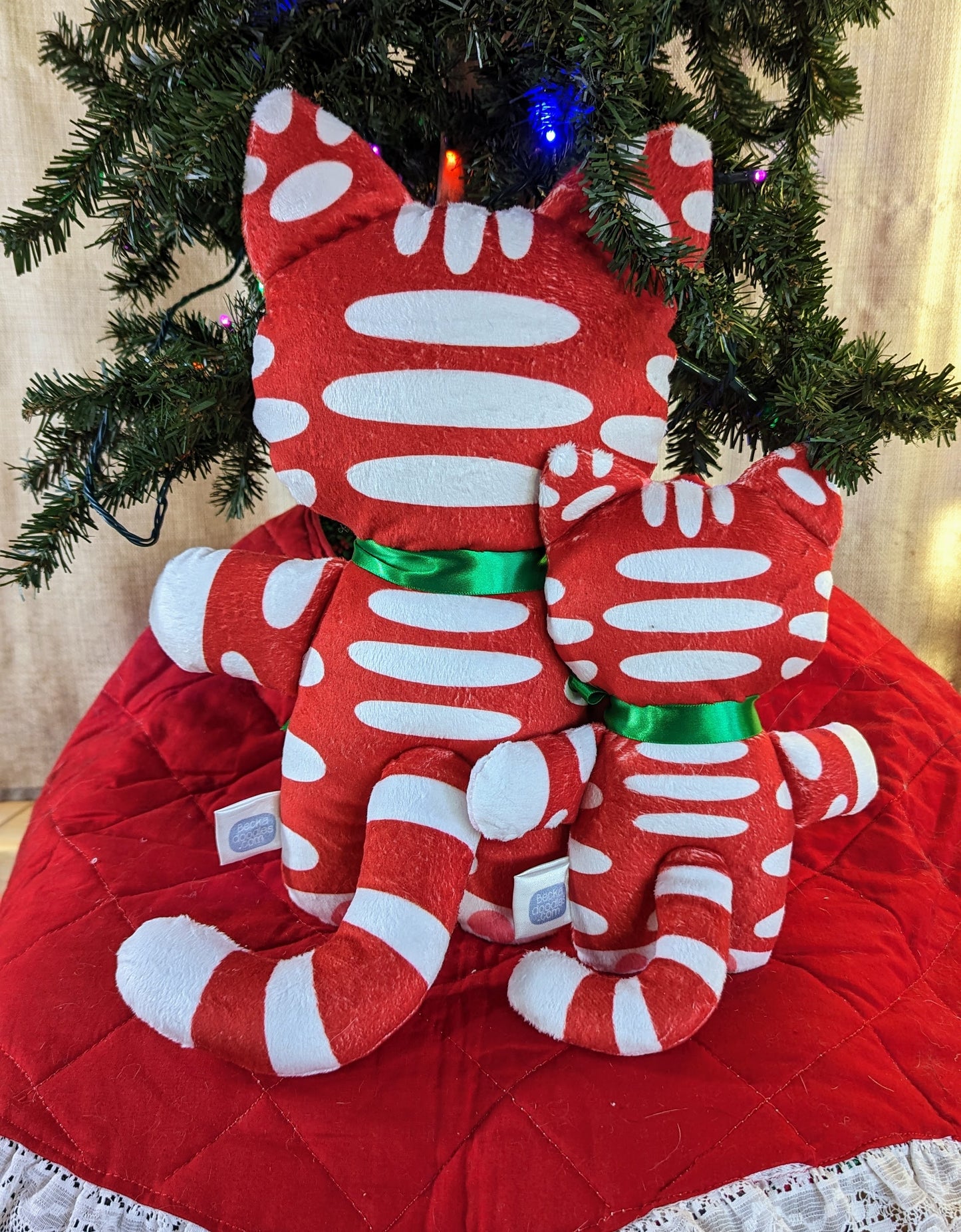 Minty Christmas Cat Plushie