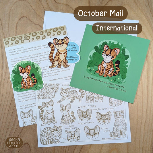 October Snail Mail Art (International)