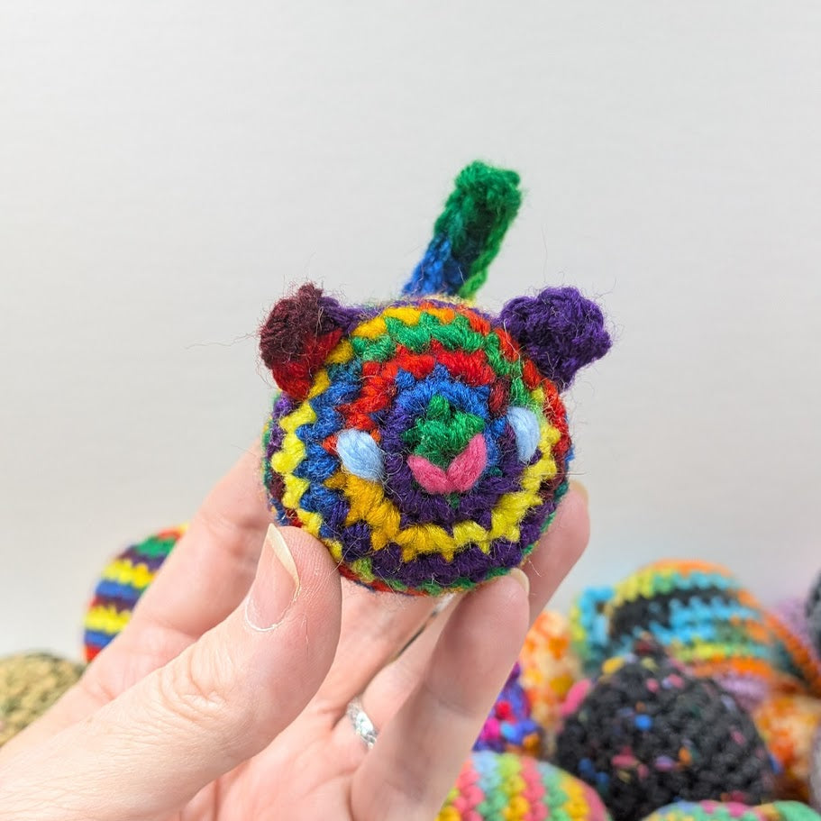 Crochet Cat Ball Toy