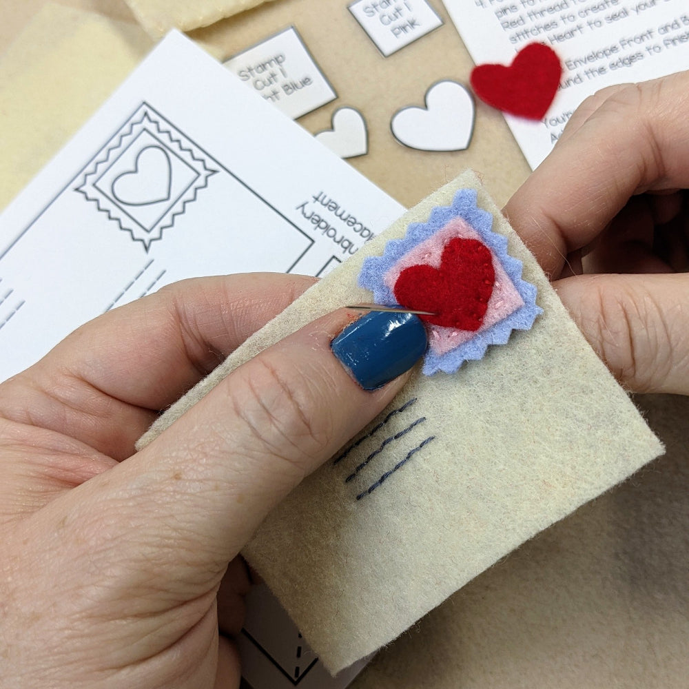 Love Letter Felt Sewing Pattern