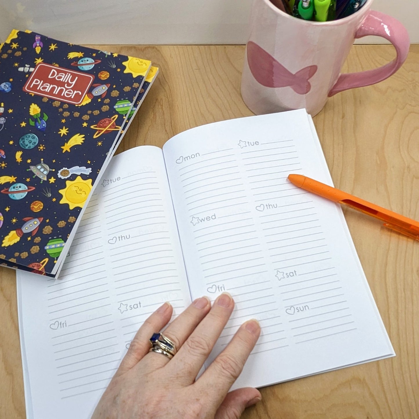Space Undated Planner