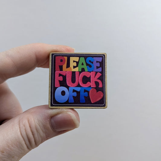 Please F Off Needle Minder