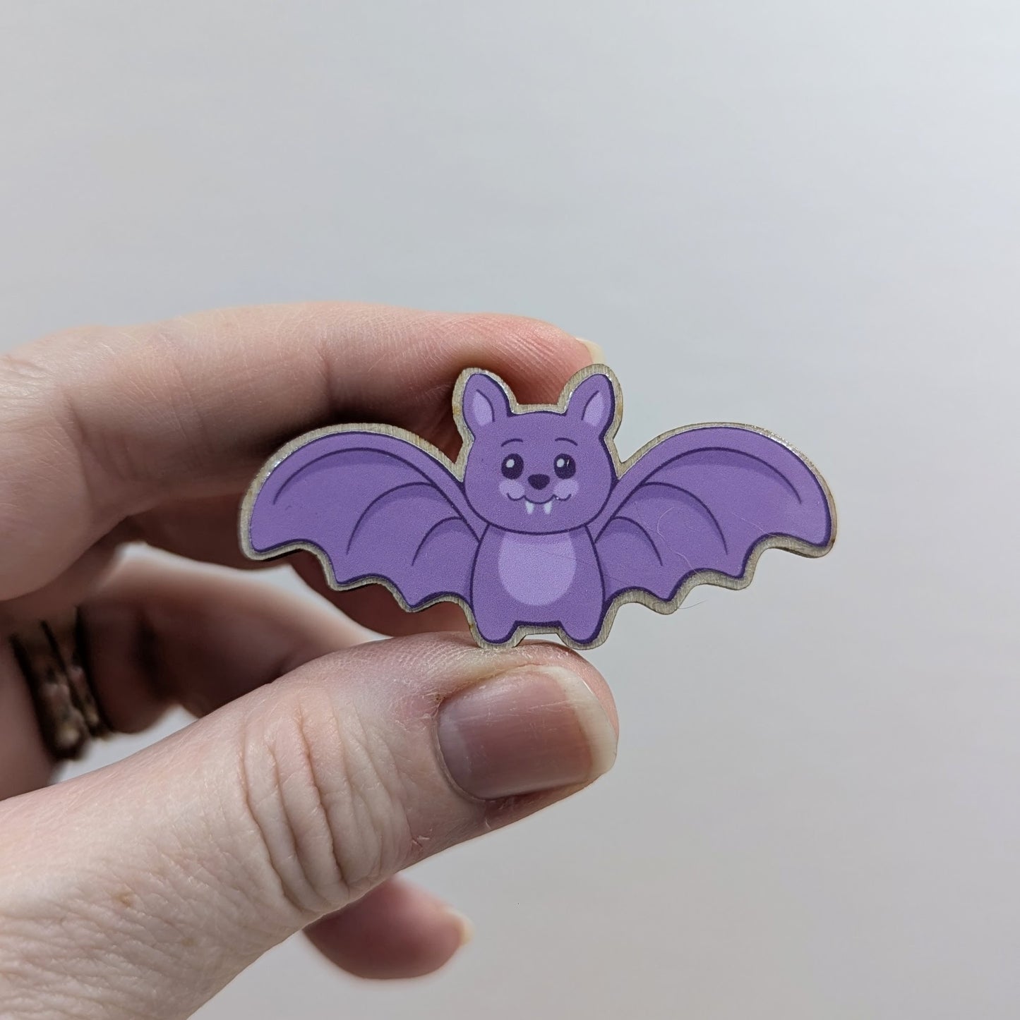 Purple Bat Needle Minder