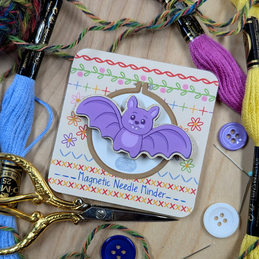 Purple Bat Needle Minder