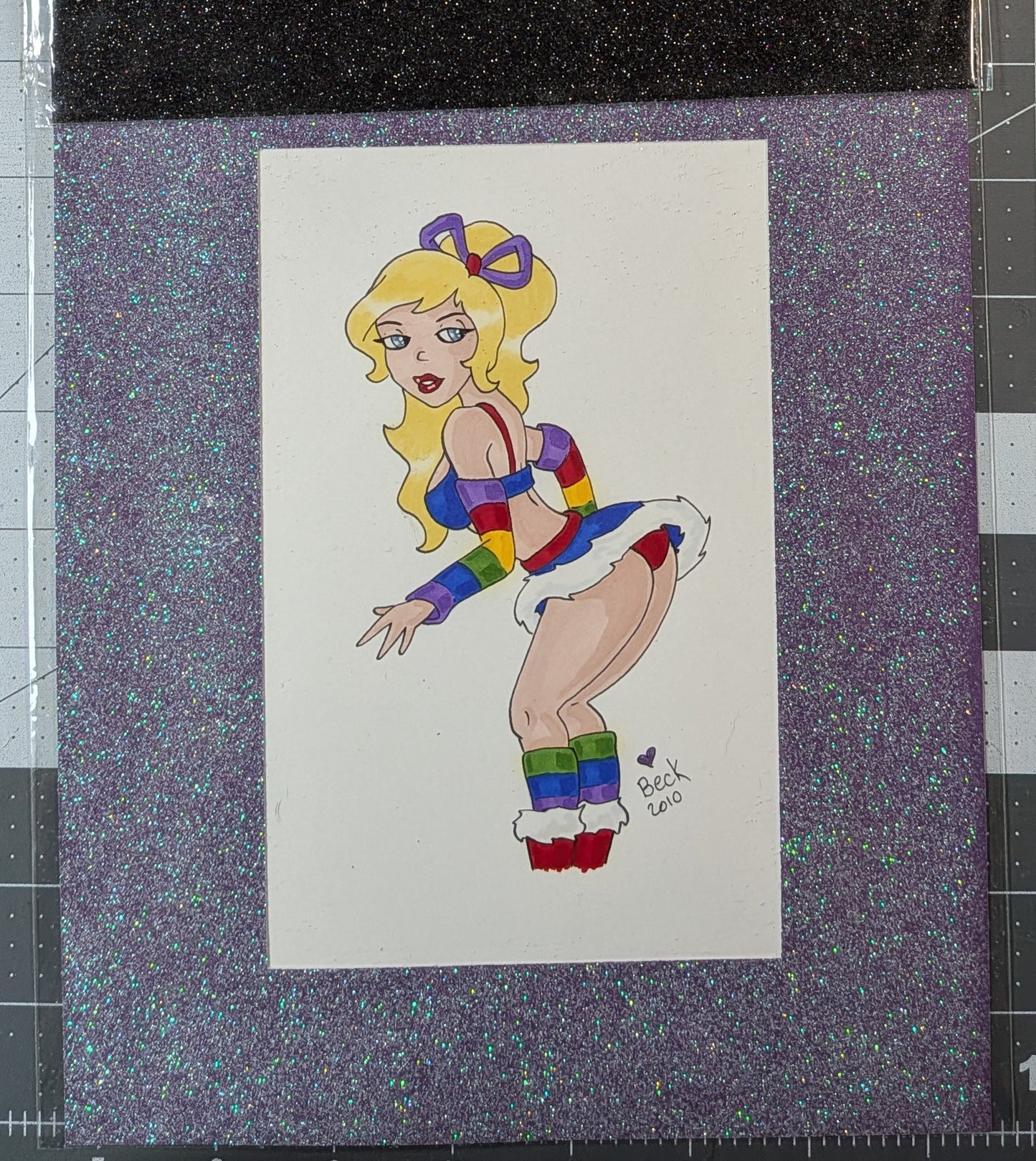 Original Rainbow Girl Artwork