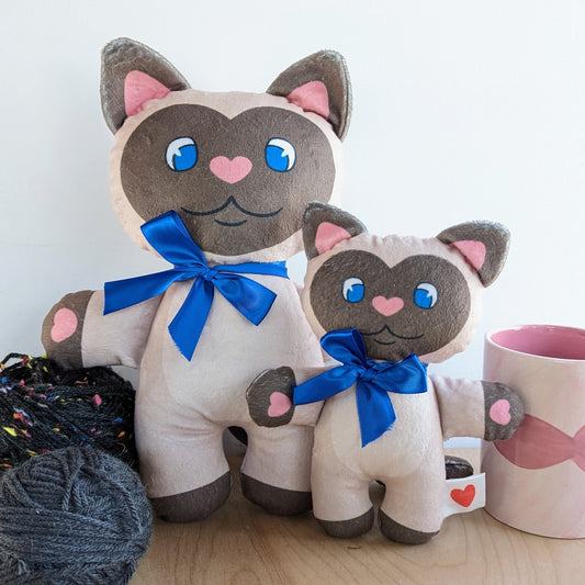 Siamese Cat Plushie
