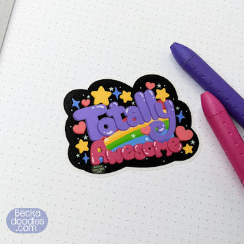 Totally Awesome Sticker