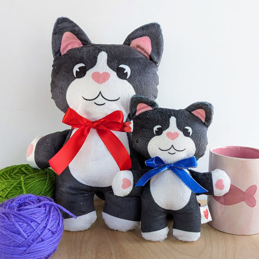 Tuxedo Cat Plushie