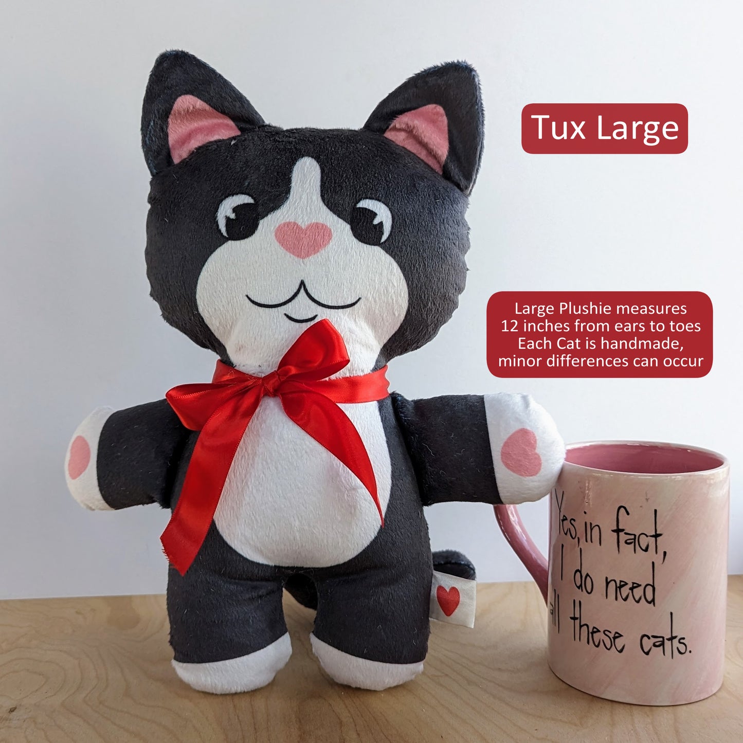 Tuxedo Cat Plushie