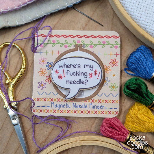 Where's My F*ing Needle? Needle Minder