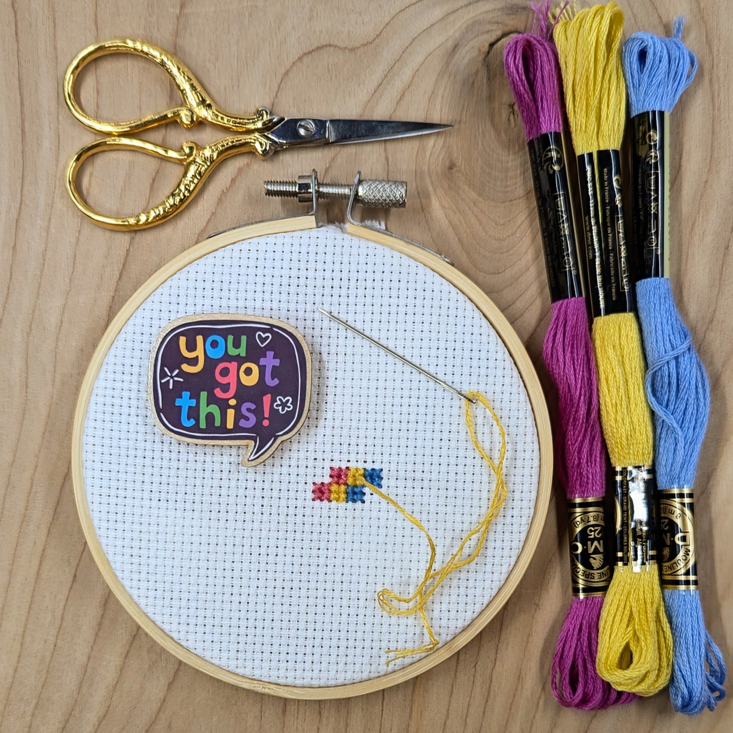 You Got This! Needle Minder